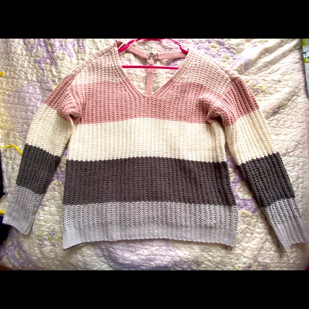 crocheted sweater 🧶
